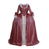 18th Century Inspired Halloweez Rococo Dress - Vibrant Chameleon Tones with Dramatic Bows - Halloweez